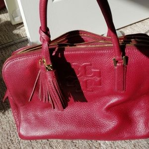 Tory Burch 3 pocket satchel purse